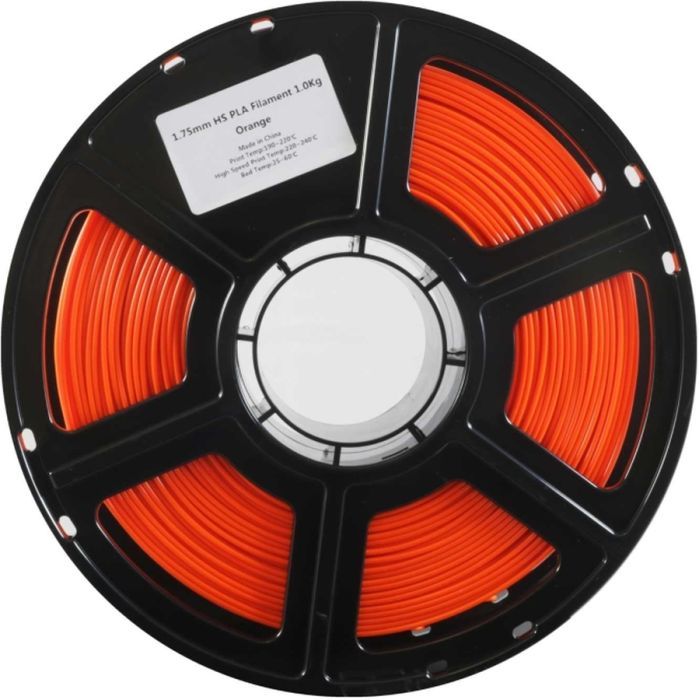 Пластик для 3D-принтера Flashforge PLA High speed 1,75mm 1kg ORANGE (90009991001) зображення 2
