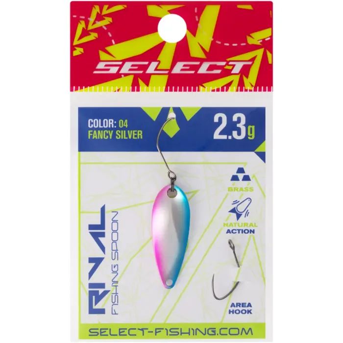 Блесна Select Rival 2.3g 30mm 17 DarkSpace Chartreuse (1870.80.16) изображение 2