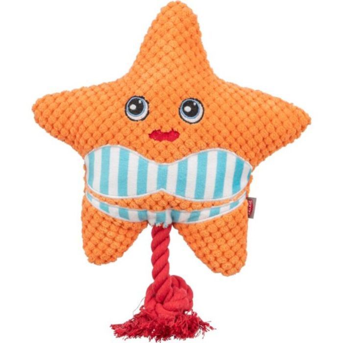 Игрушка для собак Trixie Морская звезда 22 см оранжевая (4011905858203)