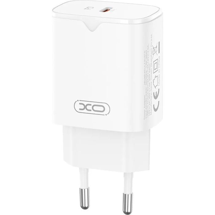 Зарядний пристрій XO USB-C PD30W white (L131.white) зображення 3