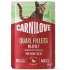 Вологий корм для кішок Carnilove Jelly Quail with Dandelion 85 г (8595602584710)