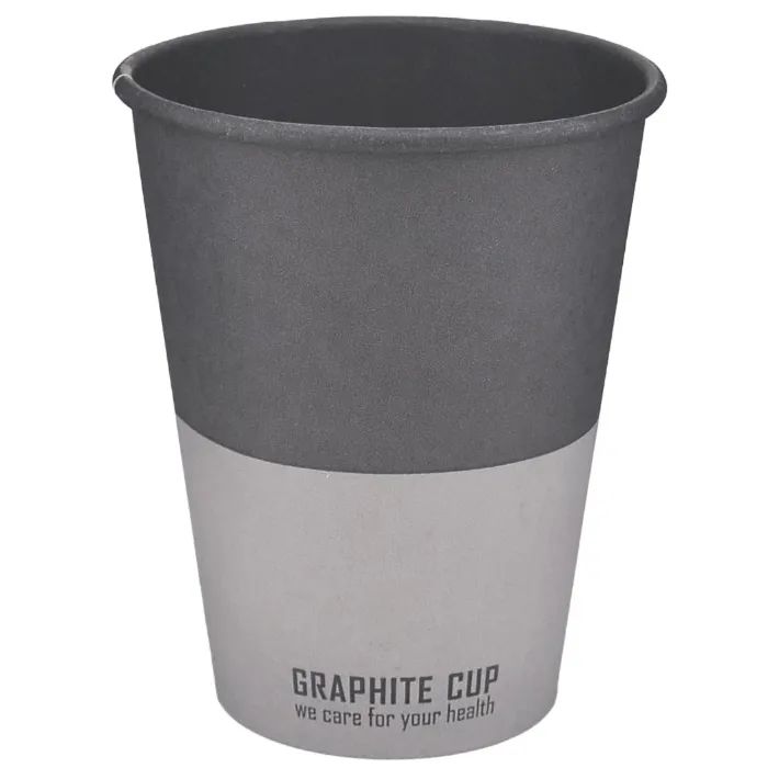 Стаканы одноразовые Buroclean GRAPHITE CUP бумажные 400 мл 50 шт (1080046)