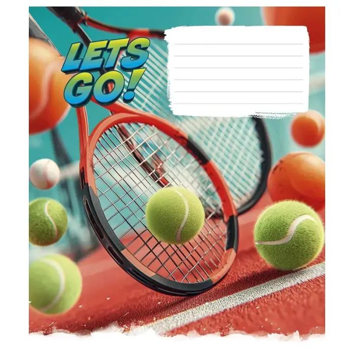 Зошит Школярик Let's Go! 12 аркушів клітинка (012-3678K) зображення 2
