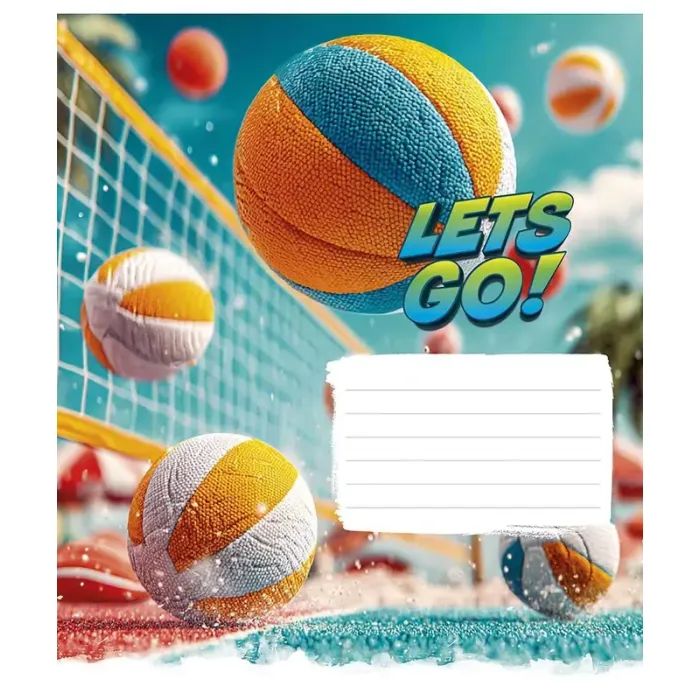 Зошит Школярик Let's Go! 12 аркушів клітинка (012-3678K) зображення 4