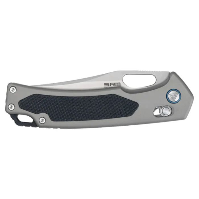 Ніж SRM Retriever 9203-AK, Black G10/Aluminium, Stonewash (9203-AK) зображення 7
