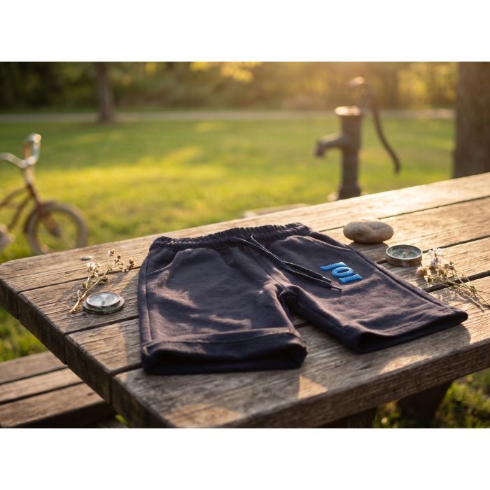Шорты детские Joi трикотажные (T-606-R2-116B-blue) изображение 7