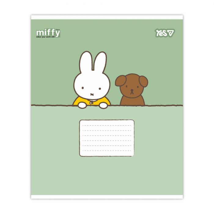 Зошит Yes My Miffy А5 12 аркушів коса лінія (768653) зображення 5