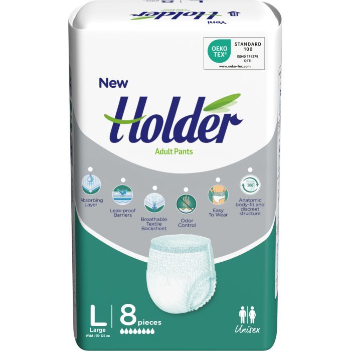 Подгузники для взрослых Holder Emici Kulot Eko Large 8 шт (8697405346578)