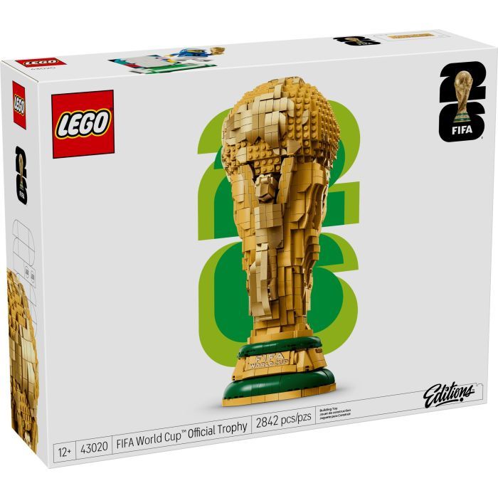 Конструктор LEGO Editions Официальный трофей чемпионата мира по футболу FIFA 2842 детали (43020)