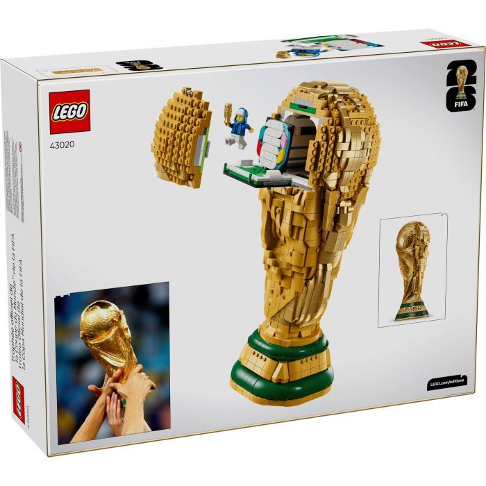 Конструктор LEGO Editions Официальный трофей чемпионата мира по футболу FIFA 2842 детали (43020) изображение 6