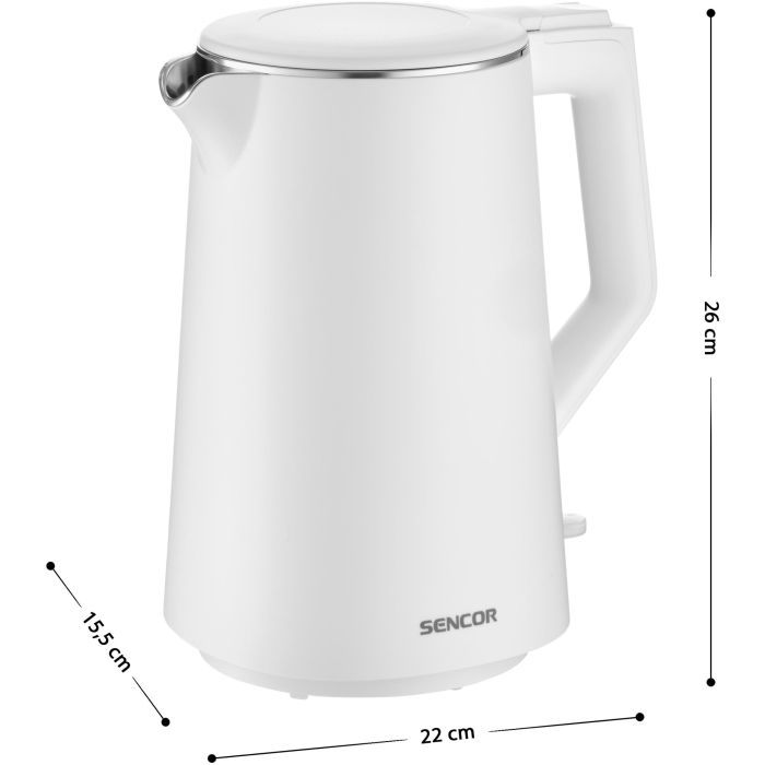 Электрочайник Sencor SWK 0550WH изображение 2