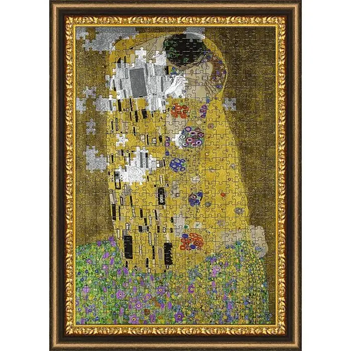 Пазл Trefl Art Поцілунок, Густав Клімт 500 елементів (5900511375428) зображення 4
