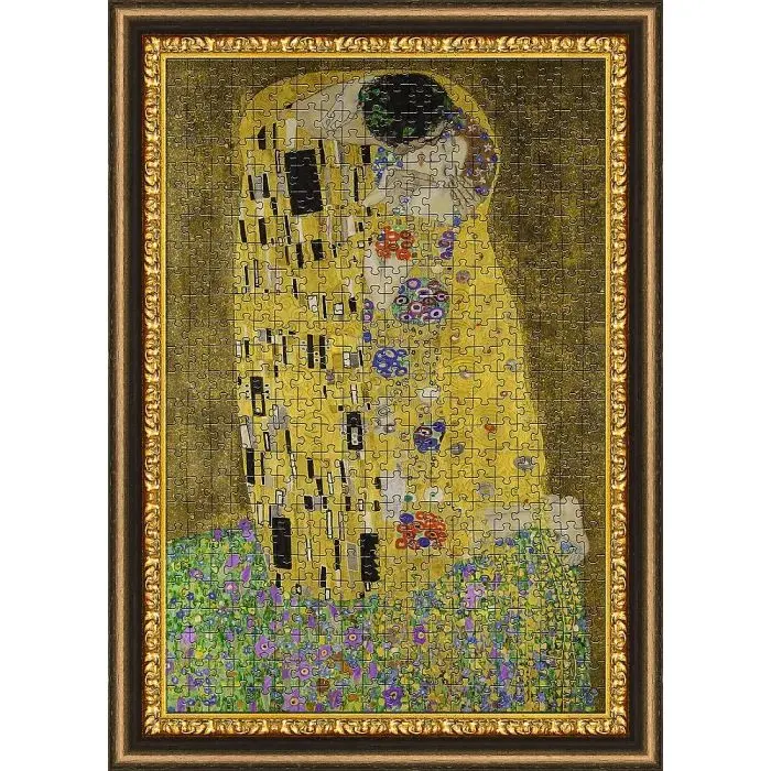 Пазл Trefl Art Поцілунок, Густав Клімт 500 елементів (5900511375428) зображення 5