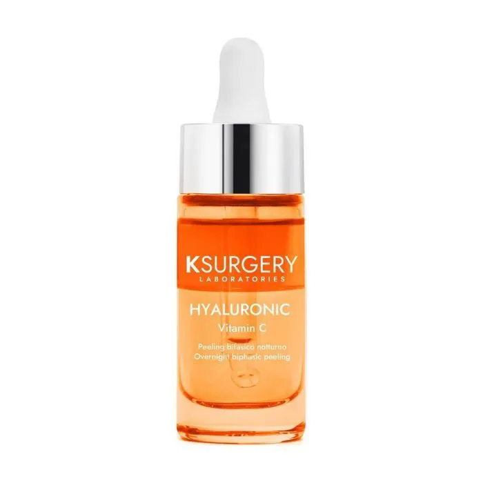 Пілінг для обличчя Ksurgery Hyaluronic Vitamin C Overnight Biphasic Peeling 15 мл (982667723)