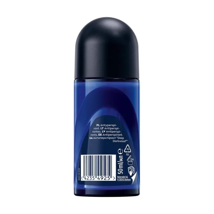 Антиперспирант Nivea MEN Deep Darkwood 72H Anti-Perspirant 50 мл (42354925) изображение 2