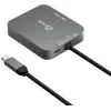 Концентратор J5create USB-C 5-in-1 1xHDMI + 1xUSB 3.2 + 1xUSB-C PD140W + 1xRJ45 1000Mbps gray (JCD3191-N) изображение 2