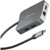 Концентратор J5create USB-C 5-in-1 1xHDMI + 1xUSB 3.2 + 1xUSB-C PD140W + 1xRJ45 1000Mbps gray (JCD3191-N)