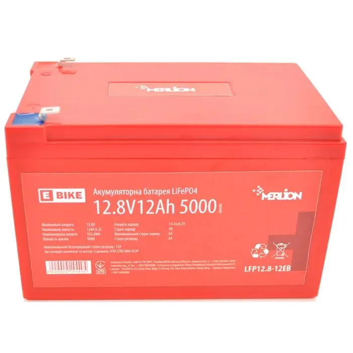 Батарея LiFePo4 Vinga 12.8 12Ah (LFPB12.8-12)
