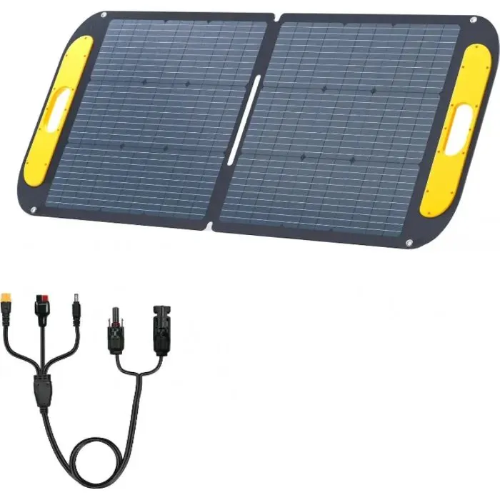 Портативна сонячна панель Vtoman 110W 19V IP67 MC-4/Anderson/XT60/DC5521 (VS110) зображення 2
