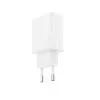 Зарядное устройство XO QC16U 1xUSB-C PD30W + 1xUSB QC3.0 GaN white (XO-QC16U) изображение 3