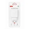 Зарядное устройство XO QC16U 1xUSB-C PD30W + 1xUSB QC3.0 GaN white (XO-QC16U) изображение 4