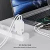 Зарядное устройство XO QC16U 1xUSB-C PD30W + 1xUSB QC3.0 GaN white (XO-QC16U) изображение 5