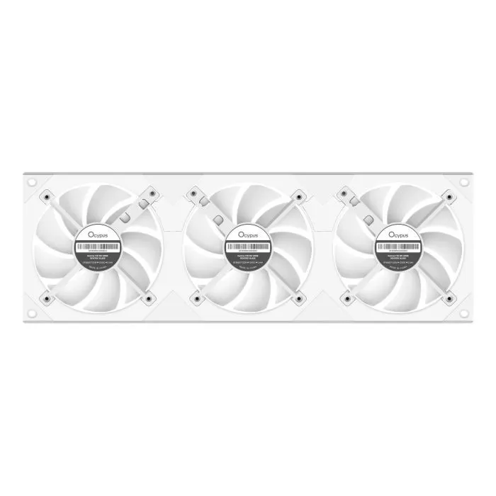Кулер для корпуса OCYPUS GAMMA F36 ARGB REVERSE BLADE (GAMMA-F36-WH3AM001-GL) изображение 6