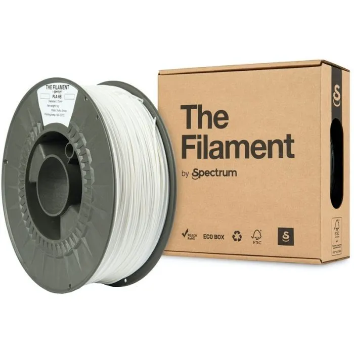 Пластик для 3D-принтера The Filament PLA HS 1.75mm 1kg White, Traffic (TF-24030) зображення 3