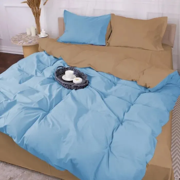 Постільна білизна MirSon Poplin Line 015 + 067 Kimberly 160 x 220 (2200006281788)