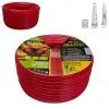 Шланг для поливу Alloid Pro армований, 3-шаровий, SCARLET BUTTERFLY, 1/2", 30м (WH-67669) зображення 6