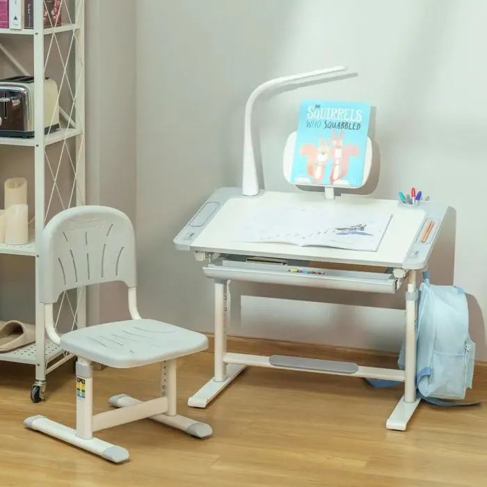 Парта со стулом Cubby парта + стул трансформери (Lupin grey) изображение 10