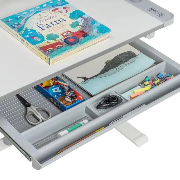Парта со стулом Cubby парта + стул трансформери (Lupin grey) изображение 8