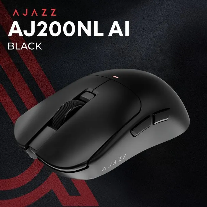 Мишка Ajazz AJ200 Near Link AI MC Wireless/Bluetooth/USB Black (AJ200-NL-AI-MC-B) зображення 6