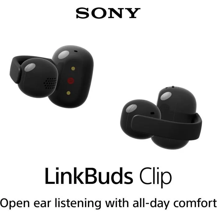 Наушники Sony LinkBuds Clip WF-LC900 Black (WFLC900B.E) изображение 2