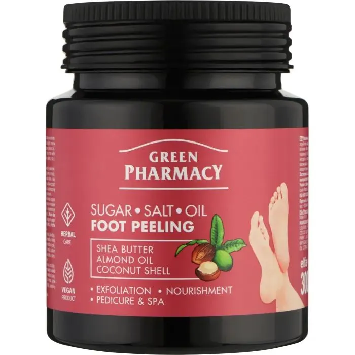 Скраб для тіла Green Pharmacy Foot Peeling 300 мл (4823015947025)