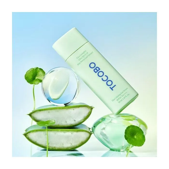 Крем для лица Tocobo Cica Calming Sun Serum Spf 50+ Pa++++ 10 мл (8809835060461) изображение 4