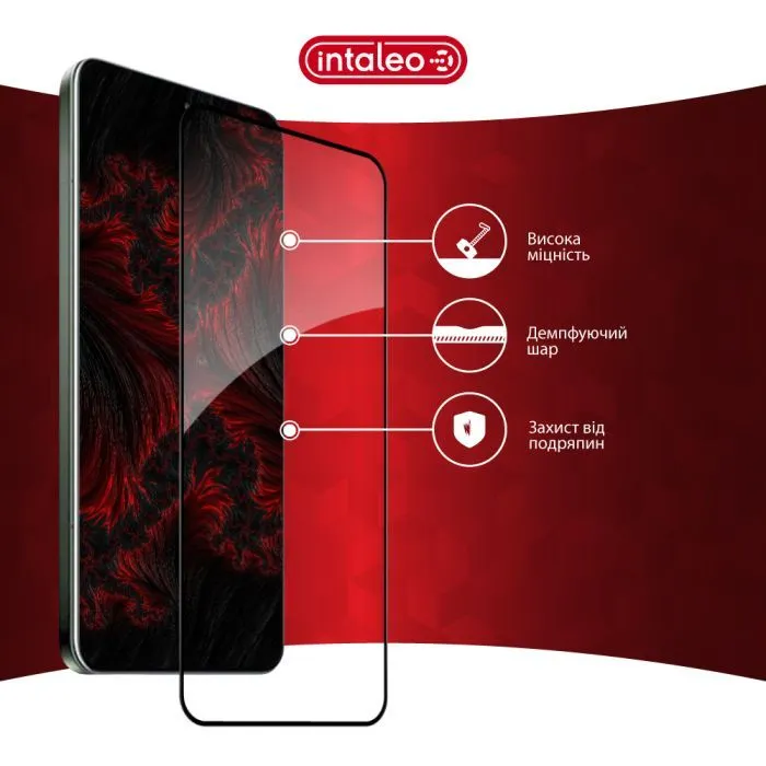 Скло захисне Intaleo Full Glue ESD Xiaomi 15 Pro Black (1283126625442) зображення 5