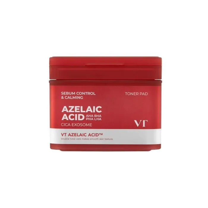 Тонік для обличчя VT Cosmetics Azelaic Acid Toner Pad 60 шт (8803463011567)
