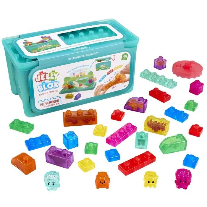 Конструктор Jelly Blox Сенсорний конструктор - У кейсі 2 в 1: ігровий майданчик (934959)