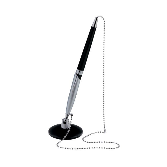 Ручка шариковая Buromax non-retractable, Desk pen, blue (BM.8146-01)