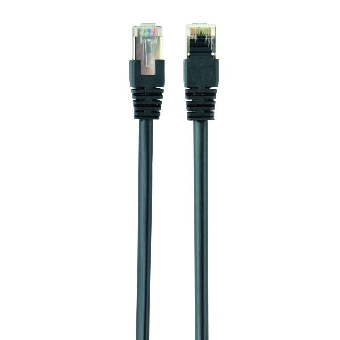 Патч-корд 0.5м Cablexpert (PP22-0.5M/BK)