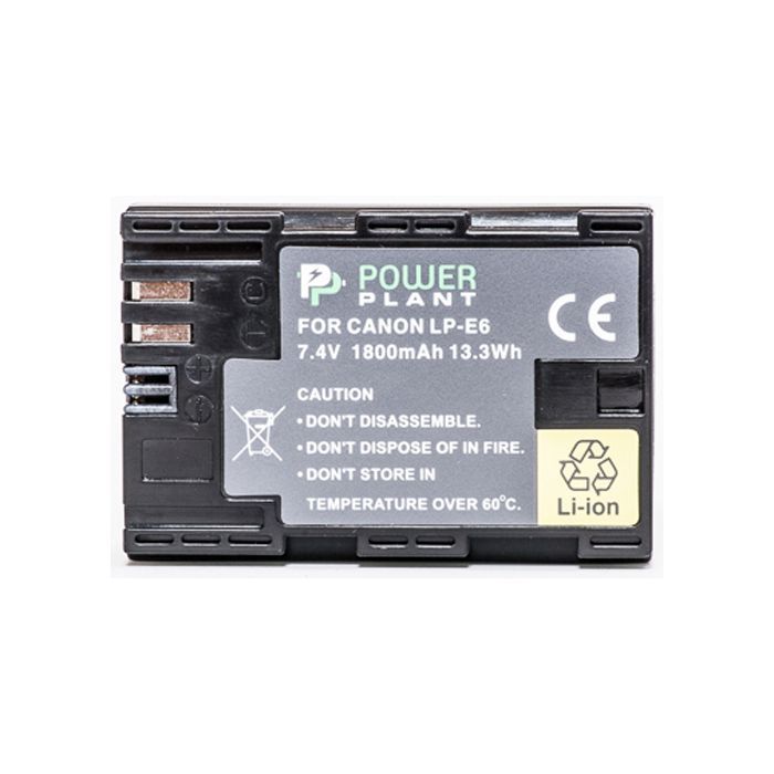 Аккумулятор к фото/видео PowerPlant Canon LP-E6 Chip (DV00DV1243) изображение 3
