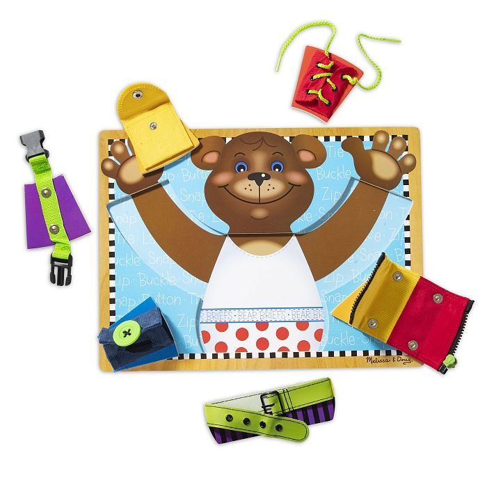 Развивающая игрушка Melissa&Doug Доска - застежки (MD3784) изображение 2