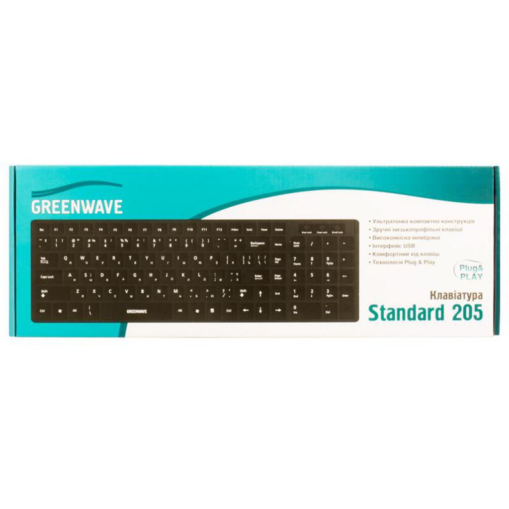 Клавиатура Greenwave Standard 205 (R0004684) изображение 4