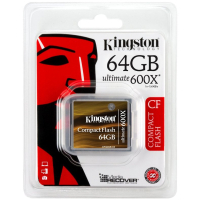 Карта памяти Kingston 64Gb Compact Flash 600x (CF/64GB-U3) изображение 3