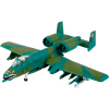 Сборная модель Revell Одноместный двухдвигательный самолёт A-10 Thunderbolt 1:100 (6633) изображение 2