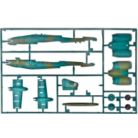 Сборная модель Revell Одноместный двухдвигательный самолёт A-10 Thunderbolt 1:100 (6633) изображение 5