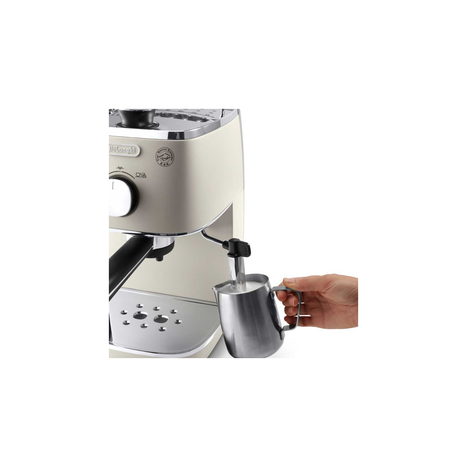 Рожковая кофеварка эспрессо DeLonghi ECI 341 W (ECI341W) изображение 2
