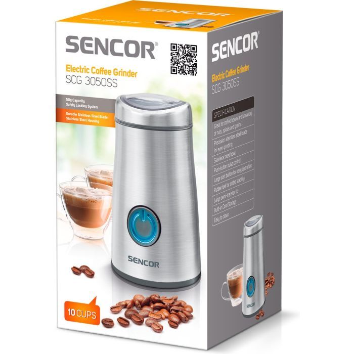 Кофемолка Sencor SCG 3050 SS (SCG3050SS) изображение 2