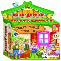 Настольная игра Vladi Toys Магнитный театр Коза-Дереза (укр. язык) (VT3206-13)